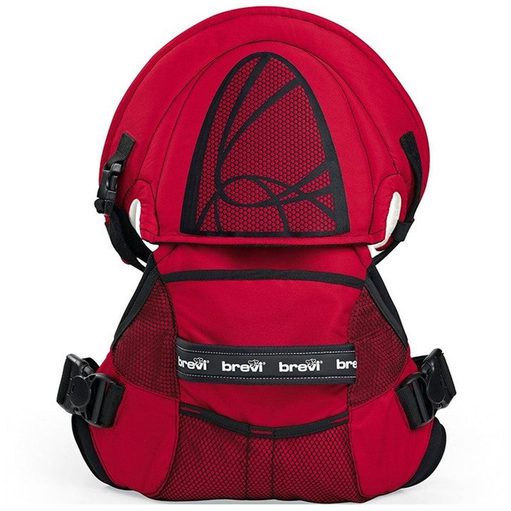 Brevi - Marsupio bambino Pod Rosso Ciliegia - 20 Kg - Babylandia Shop