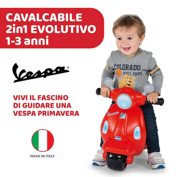 Chicco - Scooter Vespa Primavera Italia - Babylandia Shop
