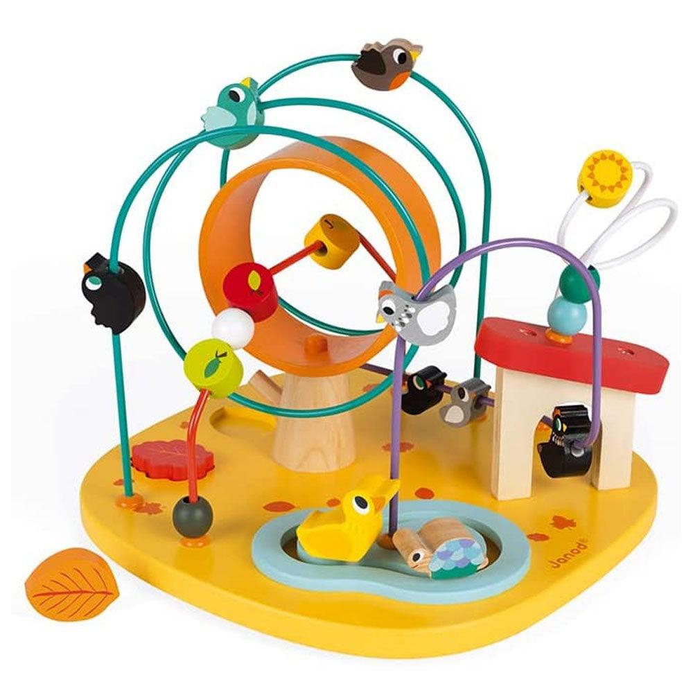 Janod- Looping Gallinella & Co Multicolore in Legno - Babylandia Shop