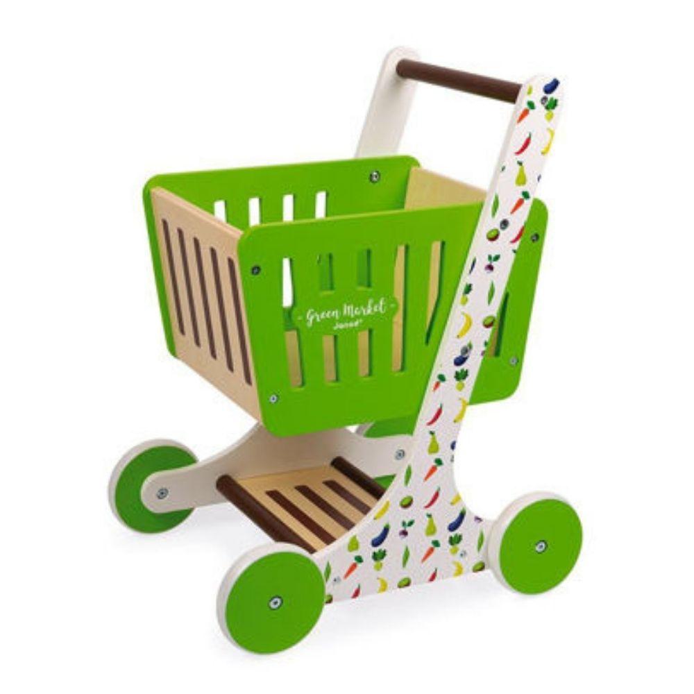 Janod - Carrello della spesa in legno - Babylandia Shop