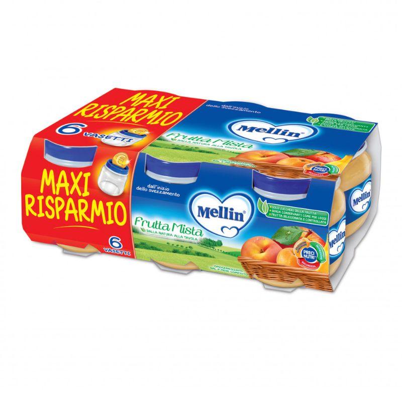 Mellin - Omogeneizzato Frutta Mista - Babylandia Shop