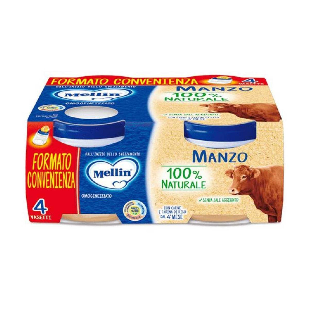 Mellin - Omogeneizzato Vitello - Babylandia Shop