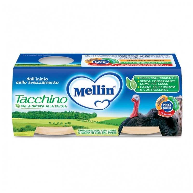 Mellin - Omogeneizzato Tacchino - Babylandia Shop
