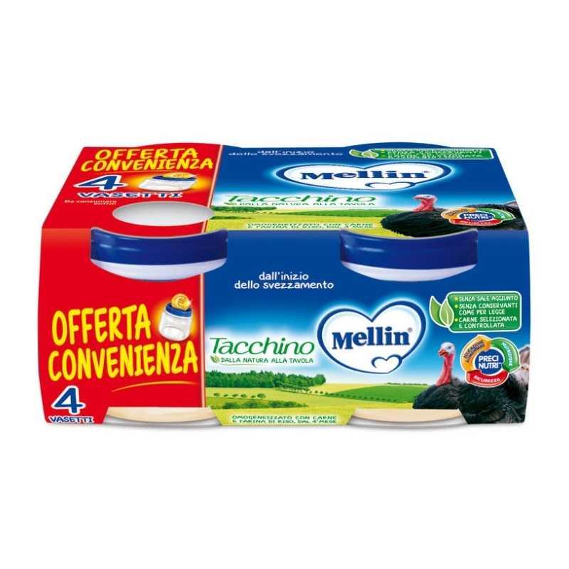 Mellin - Omogeneizzato Tacchino - Babylandia Shop
