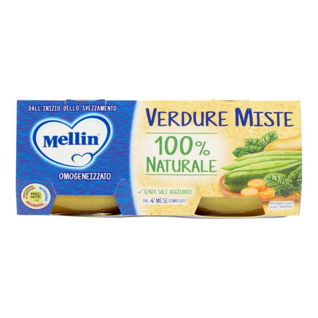 Mellin - Omogeneizzato Verdure Miste - Babylandia Shop