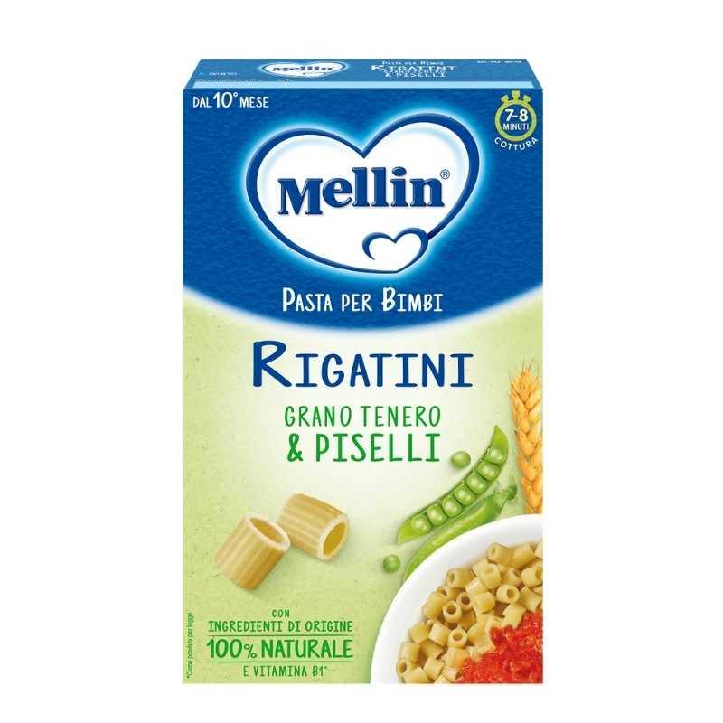 Mellin - Pastina Rigatini con Grano Tenero e Piselli - Babylandia Shop
