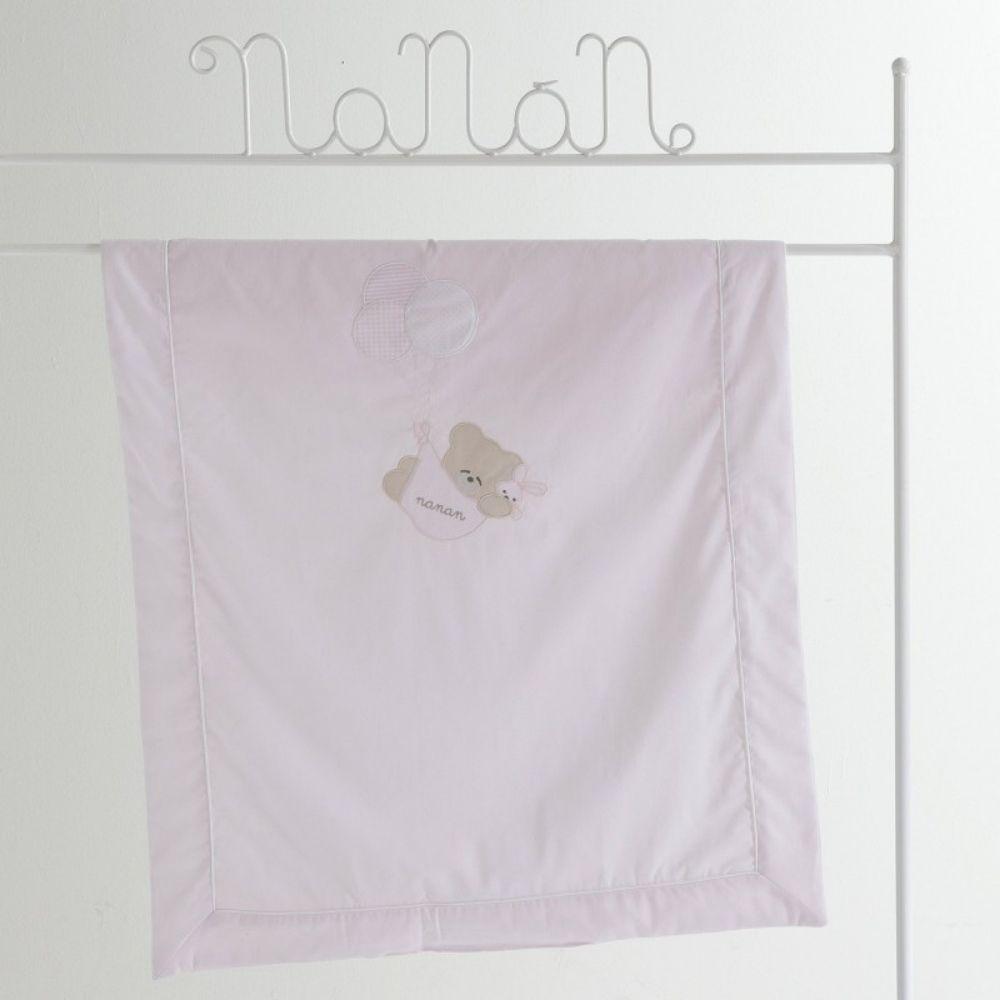 Nanan - Coperta Letto Rosa - Babylandia Shop
