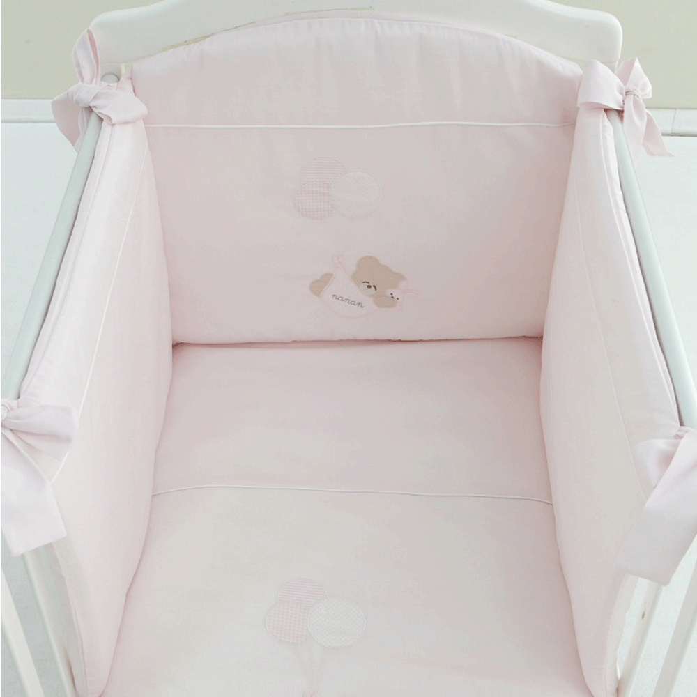 Nanan - Piumone con Paracolpi Rosa - Babylandia Shop