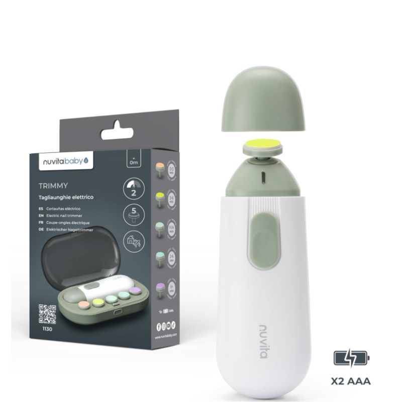 Nuvita - Trimmy Tagliaunghie Elettrico per Bambini