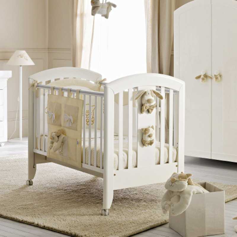 Pali Set Lettino Fasciatoio Piumone e Paracolpi Cicci e Cocò