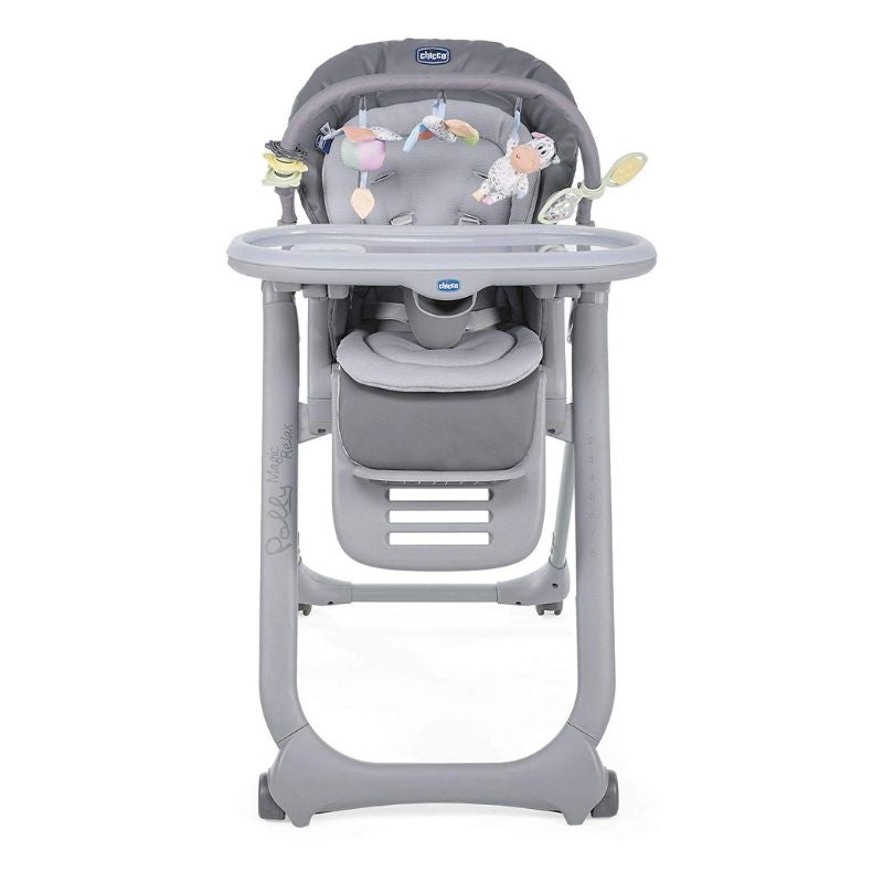Chicco - Seggiolone Polly Magic Relax Graphite Reclinabile