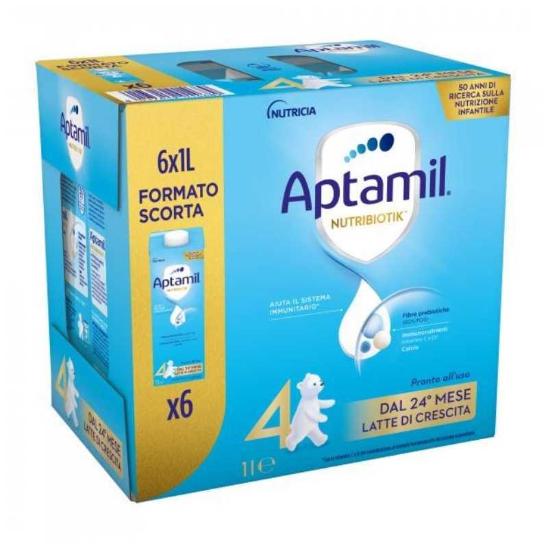 Aptamil 4 - Latte Liquido 6 brick da 1000ml – Babylandia Shop