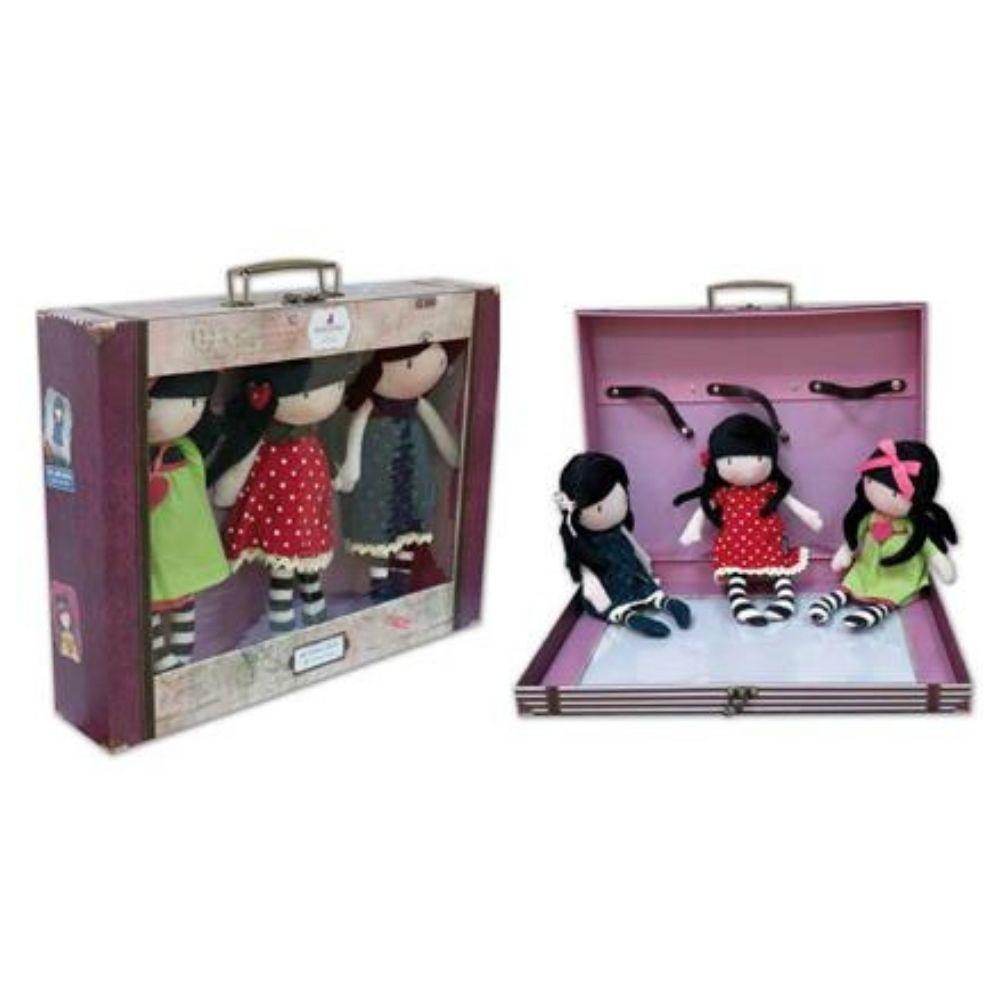 Carino - Set Valigetta con 3 Bambole - Babylandia Shop
