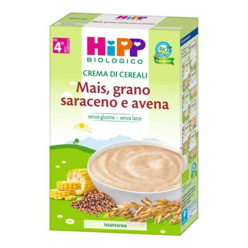 HiPP - Crema di Cereali Mais e Grano Saraceno - Babylandia Shop