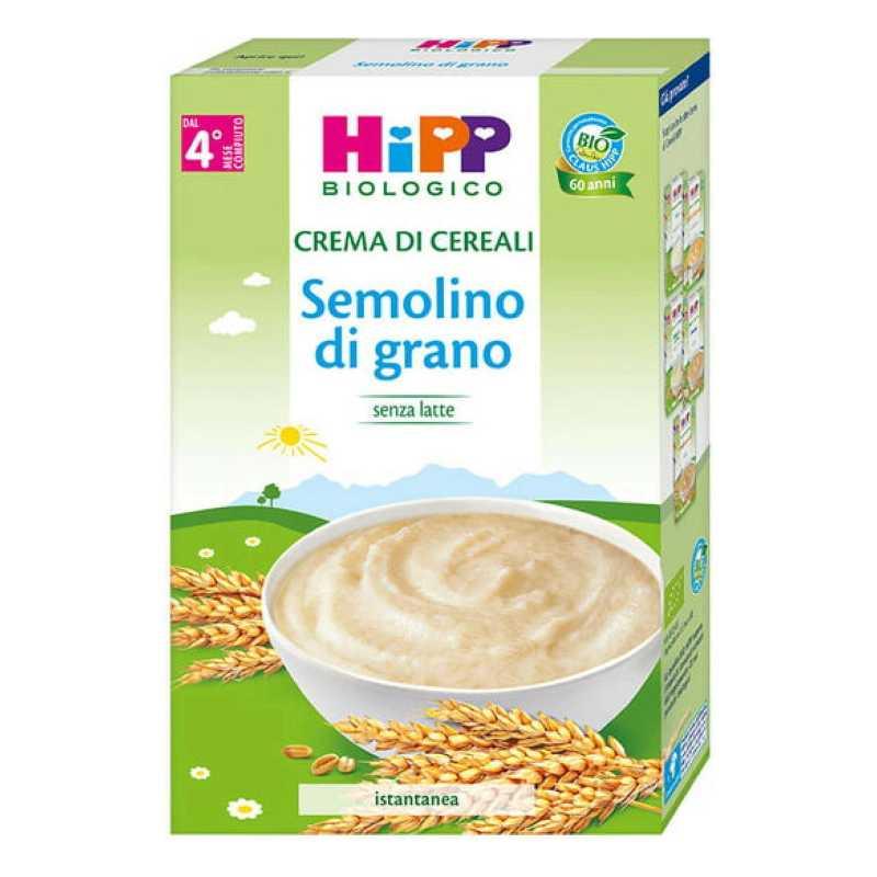 HiPP - Crema di Cereali Semolino di Grano - Babylandia Shop