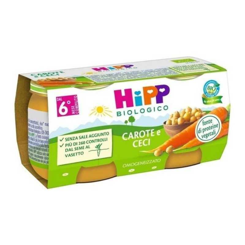 HiPP - Omogeneizzato Carote e Ceci - Babylandia Shop