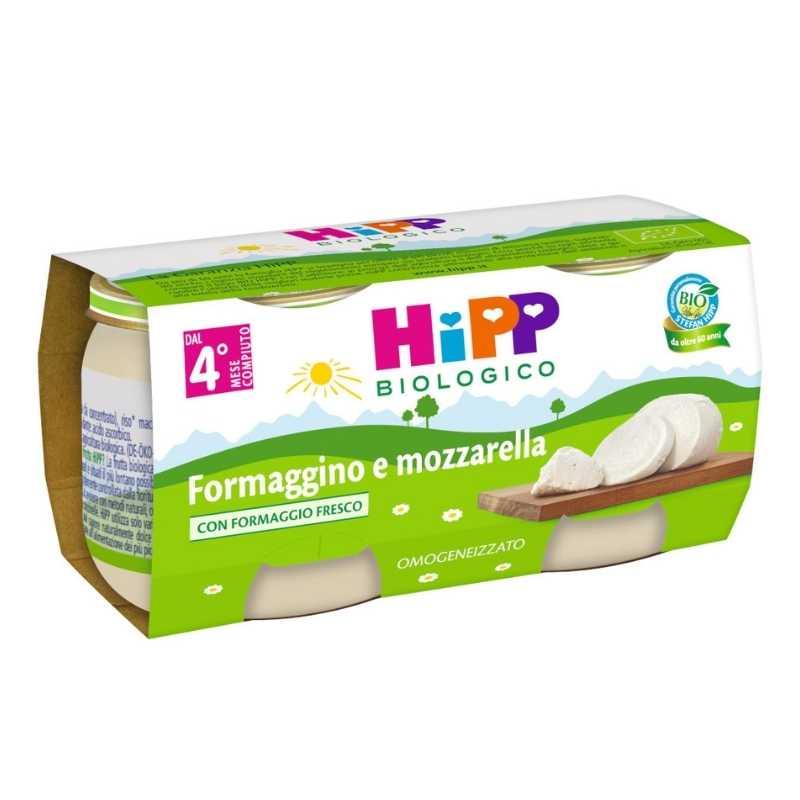 HiPP - Omogeneizzato Formaggino e Mozzarella - Babylandia Shop
