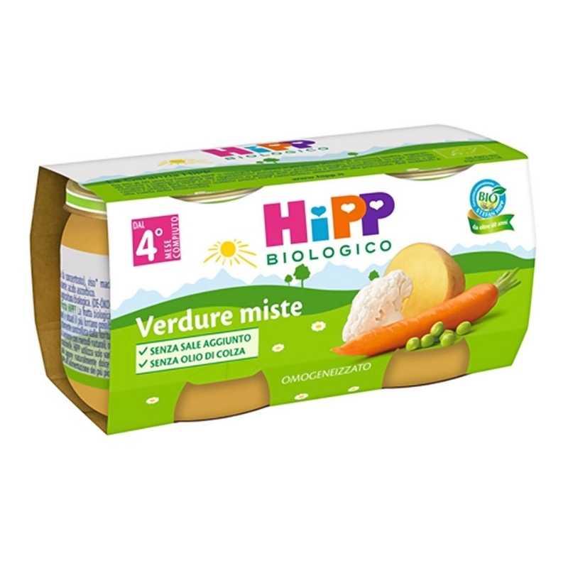 HiPP - Omogeneizzato Verdure Miste 2 vasetti da 80g – Babylandia Shop