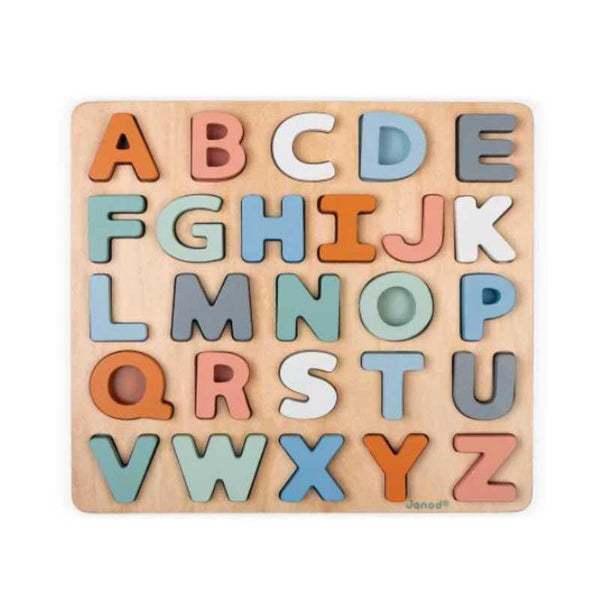 Janod - Puzzle Alfabeto - Babylandia Shop