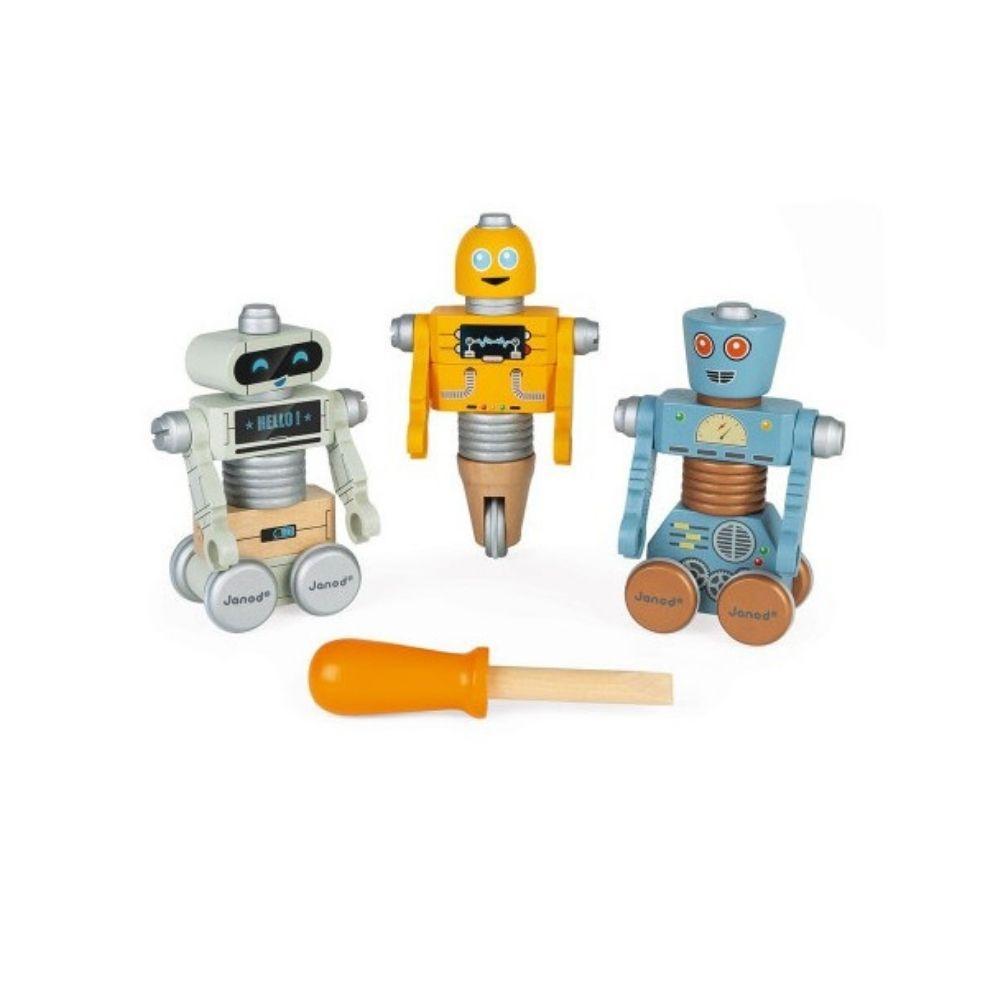Janod - Robot da costruire Brico'kids - Babylandia Shop