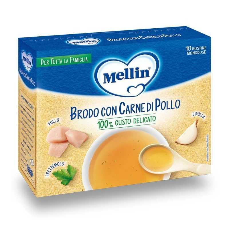 Mellin - Brodo Carne di Pollo - Babylandia Shop