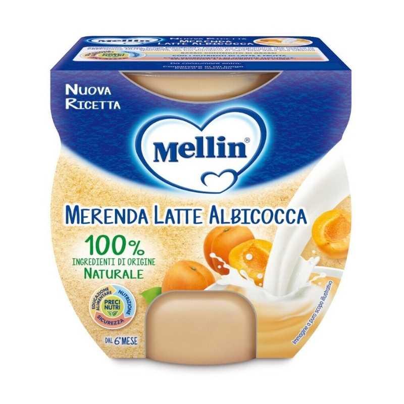 Mellin - Merenda Latte e Albicocca - Babylandia Shop