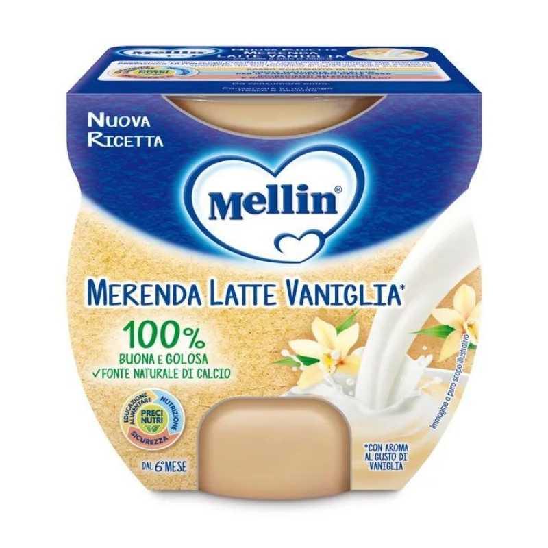 Mellin - Merenda Latte e Vaniglia - Babylandia Shop