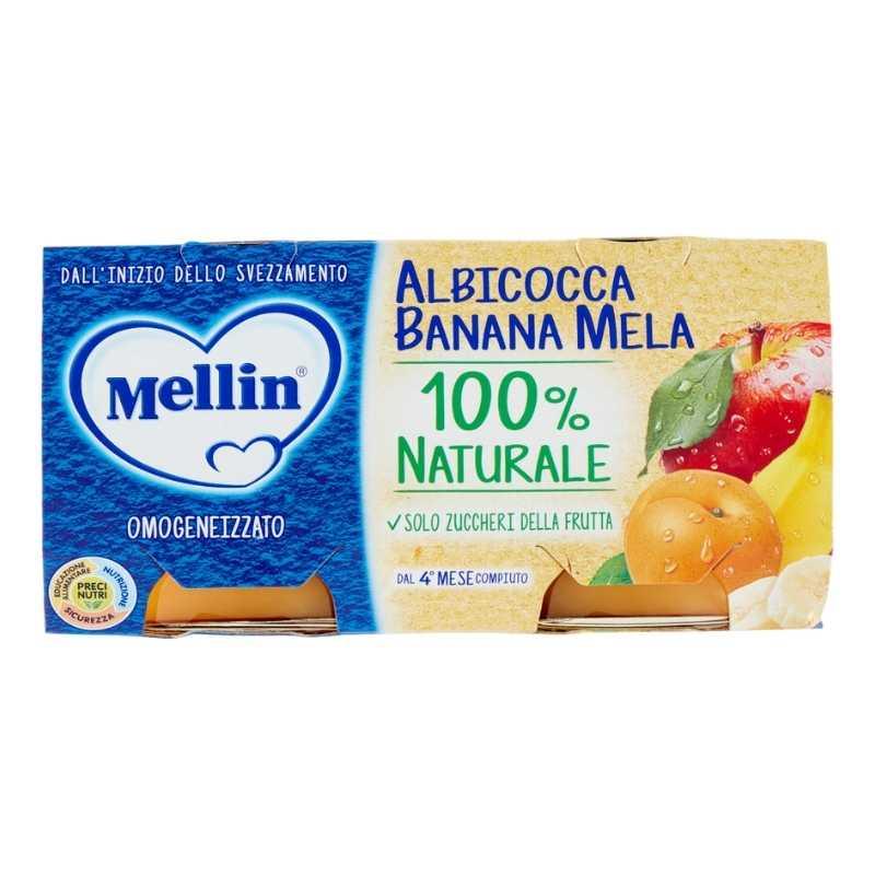 Mellin - Omogeneizzato Albicocca Banana Mela - Babylandia Shop