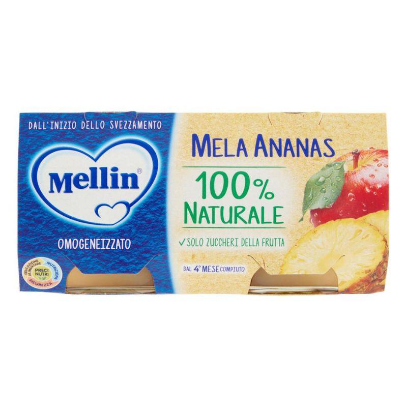 Mellin - Omogeneizzato Mela e Ananas - Babylandia Shop
