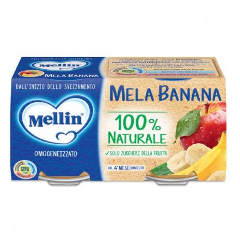 Mellin - Omogeneizzato Mela e Banana - Babylandia Shop