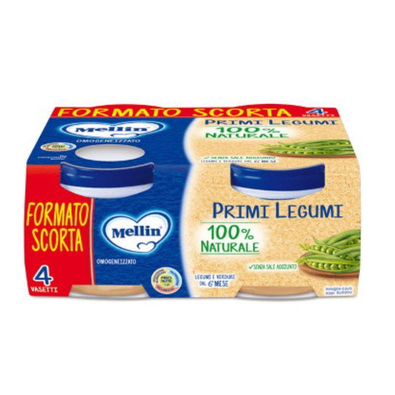 Mellin - Omogeneizzato Primi Legumi 4 vasetti da 80g – Babylandia Shop