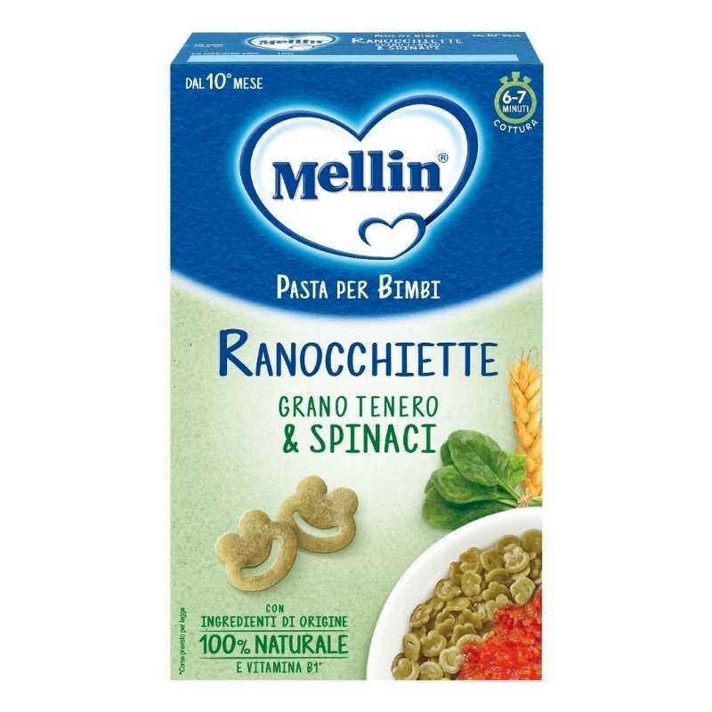Mellin - Pastina Ranocchiette con Grano Tenero e Spinaci - Babylandia Shop