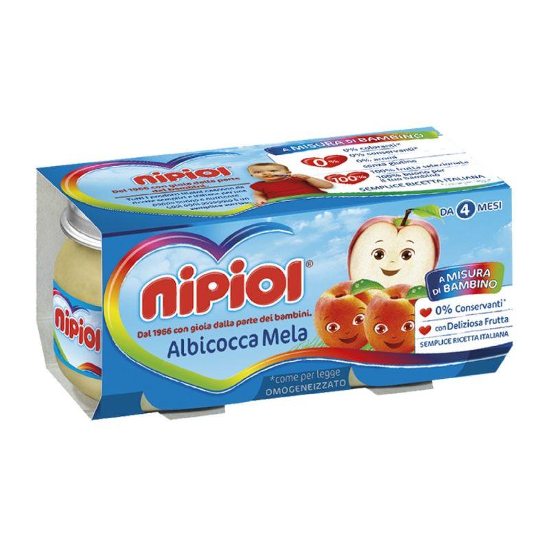 Nipiol - Omogeneizzato Albicocca Mela - Babylandia Shop
