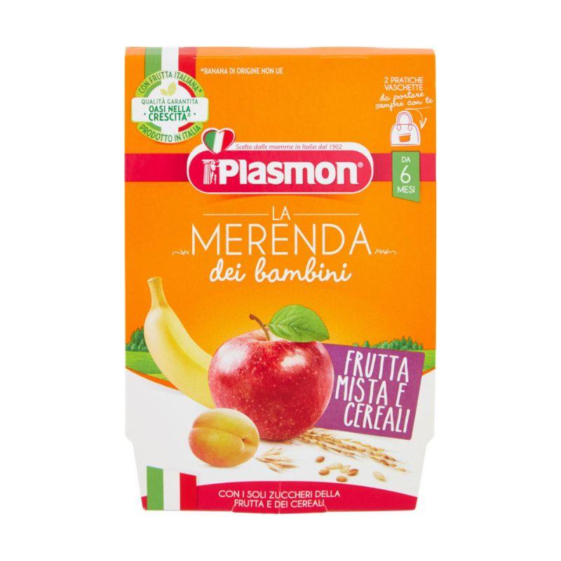 Plasmon - La Merenda dei Bambini Frutta mista e Cereali - Babylandia Shop
