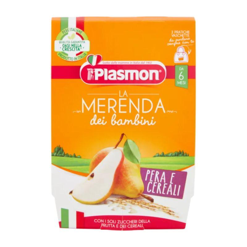 Plasmon - La Merenda dei Bambini Pera e Cereali - Babylandia Shop