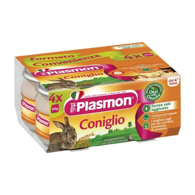 Plasmon - Omogeneizzato Coniglio - Babylandia Shop