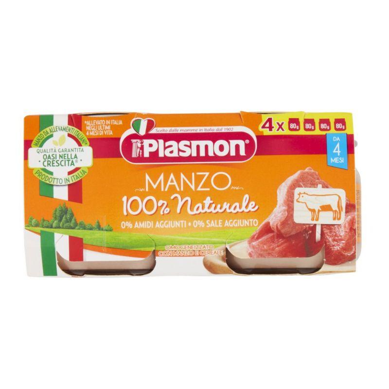 Plasmon - Omogeneizzato Manzo - Babylandia Shop