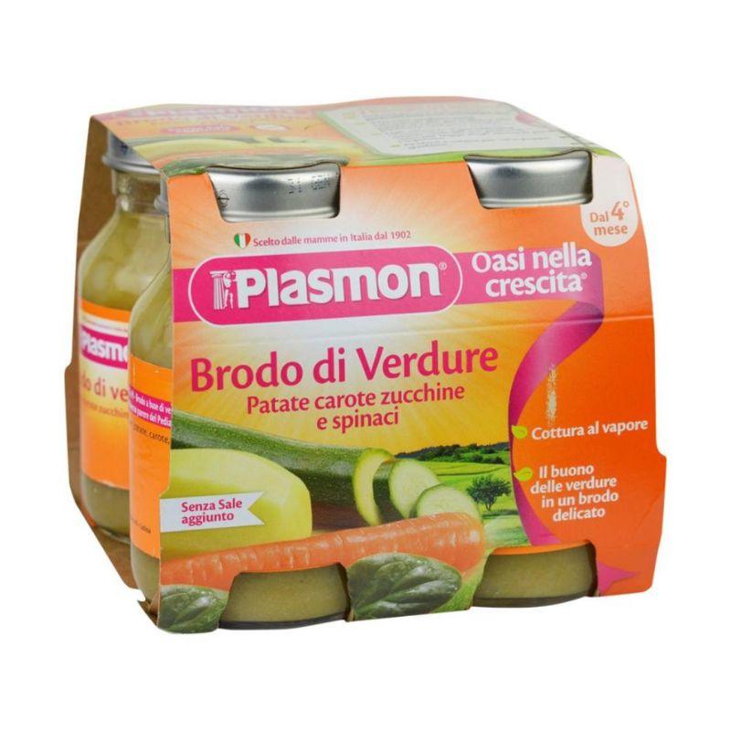 Plasmon - Brodo Liquido Patate Zucchine Carote e Spinaci - Babylandia Shop