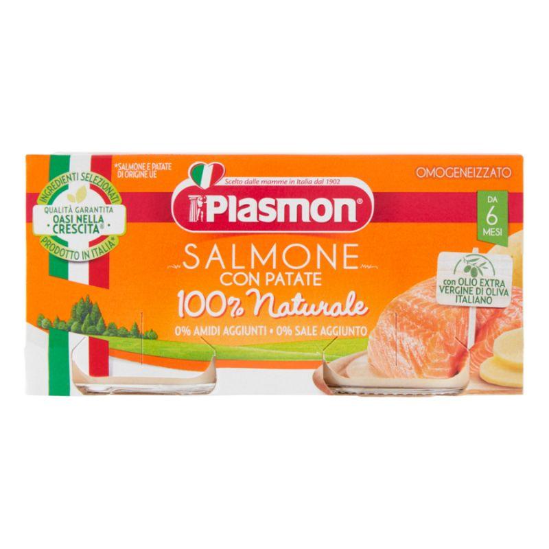 Plasmon - Omogeneizzato Salmone con Patate - Babylandia Shop