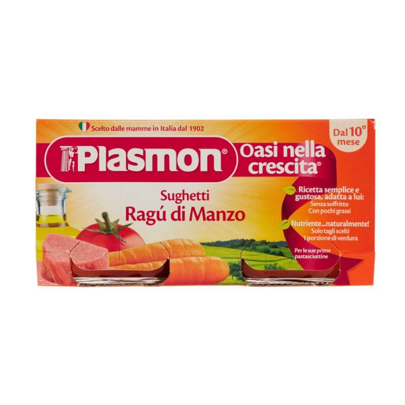 Plasmon - Omogeneizzato Sughetto Ragù di Manzo - Babylandia Shop