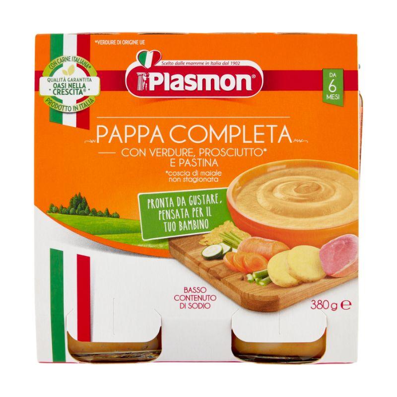 Plasmon - Pappa Completa con Verdure Prosciutto e Pastina - Babylandia Shop