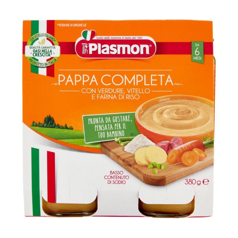 Plasmon - Pappa Completa con Verdure Vitello e Farina di Riso - Babylandia Shop